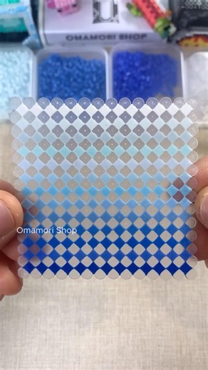 Fuse Bead ASMR. Diamond patterns