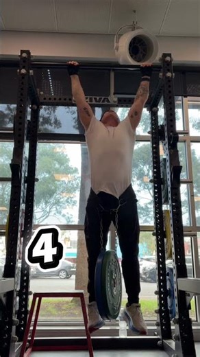 4 Pull-Ups with 30kg on belt at age 60