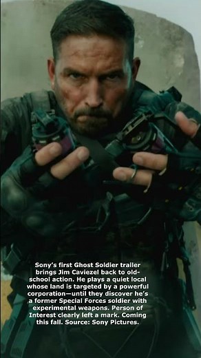 Jim Caviezel Starts a One-Man War in Ghost Soldier — ScreenNext News — Aug 23, 2026