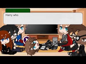 (the avengers reacts to Harry potter)-Gacha- Basics-)