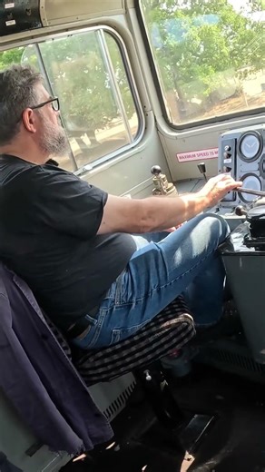 me driving a BR class 20 locomotive in the UK #britishrailways #train