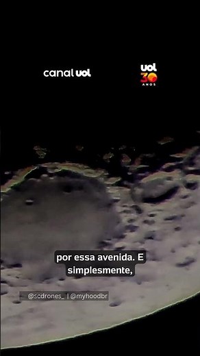 Telescópio revela detalhes impressionantes da superfície da Lua