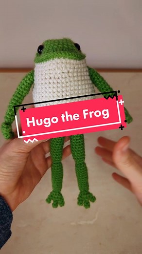 Hugo The Frog Crochet Pattern: Free Instructions