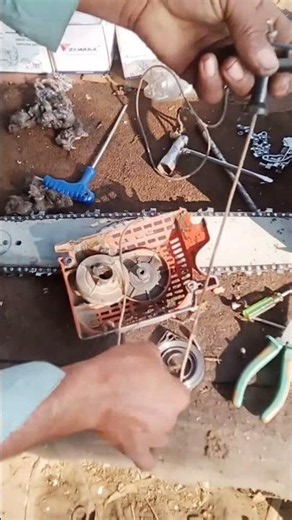 Chainsaw Starter Rope Replacement - Easy Fix