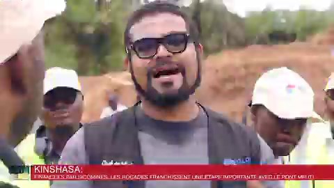 [ Communication ] : Le gouvernement de la République démocratique du Congo, à travers le ministre des Infrastructures et travaux publics, a salué l’avancement des travaux des rocades sud-est et sud-ouest de Kinshasa, dans la capitale de la République démocratique du Congo, financées par la SICOMINES dans le cadre du programme Sino congolais, après avoir franchi une étape importante, celle de la pose de la première poutre sur le pont Mufti, partie Sud-ouest.L’évolution positive des travaux d’infr