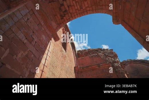 The stunning architecture of the Jesuit Missions of La Santisima Trinidad de Parana in Paraguay, a UNESCO World Heritage site that captures rich history and culture.