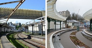 Pictures show stunning transformation of Folkestone Harbour in 4 short years