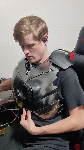 Dan | The suits are already done 😉 Here's a sneak peak at the chest. Just wait till you see the mk2 and mk3 that @emily.the.engineer And I have... | Instagram