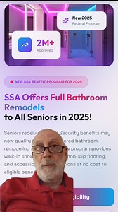 Seniors can use this SSA benefit to completely remodel their bathrooms👇 | Jessica Miller