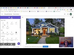 Tracing an Image in Geogebra