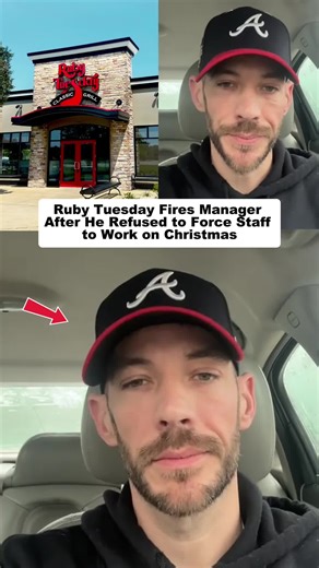 Ruby Tuesday Fires Manager After He Refused to Force Staff to Work on Christmas #news #foryou #rubytuesday #christmas #usa