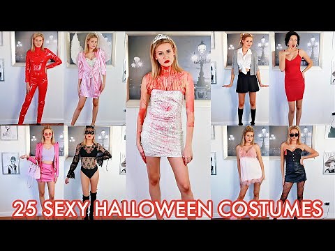 25 SEXY LAST MINUTE HALLOWEEN COSTUME IDEAS