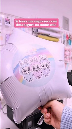 🎈 Como hacer un globo personalizado fácil con tu impresora de tinta 🖨️