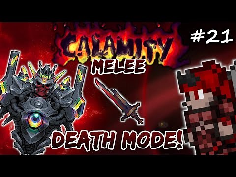 Exo Mechs / Draedon in Death Mode! Terraria Calamity 2.0 | Melee Class Modded Let's Play #21