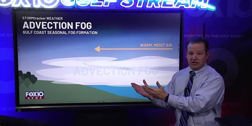 Dense fog reduces visibility across Coastal Alabama