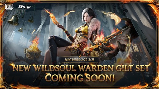 🔥 New Wildsoul Warden Gilt Set is coming soon, with upgraded cape material and flowing effects! ❤️‍🔥 New upgradable Crimson Skyblade - M416 will also be joining the fight! 🐅 More popular Ultimate Sets and upgradable firearms are back! Event Period: 2/20–3/26 #PUBGMOBILE #PUBGMOBILEPH #PUBGMuna #PUBGMGILTSETB420 #PUBGMSETS420 #PUBGMSETS | PUBG Mobile Philippines