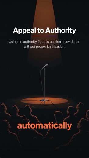 Appeal to Authority: Why Experts Can Be Wrong