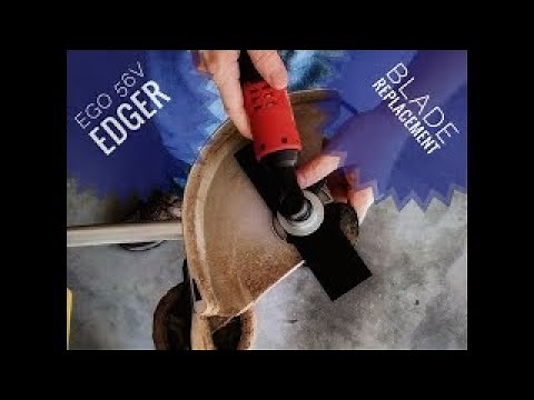 EGO 56V Edger blade replacement
