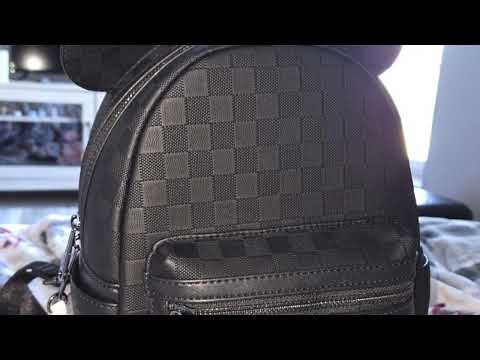 🐭 Loungefly Mickey Mouse Checkered Mini Backpack | Fun & Retro Style!