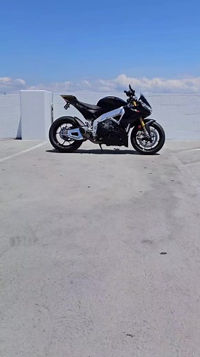 Is this exhaust too loud ? SC Project GP22 on an Aprilia Tuono v4 1100 Factory! Fly-by, dyno and close-up videos on my YT. 👉👉☝️☝️ #Aprilia #Ducati #motorcycles #exhaust