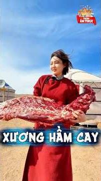 Tiểu Châu làm món xương bò hầm Mông Cổ #trumamthuc #amthuc #cooking