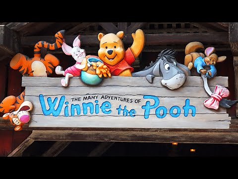 [4K] Adventures Of Winnie The Pooh | Disneyland POV Full Ride California
