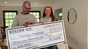 Holy smokes! You helped us raise 34k for @feedingamerica! WOW! We are so honored and humbled that we could be the catalyst for such an amazing gift. This money will help people get meals and food who are unable to do so during this difficult time. We are getting to work right away on your sweatshirt and we hope these help remind you to love more not just everyday, but to everybody as well. | Jeremy Roloff