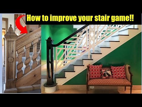How to create AWESOME stairs and break the mold we've been using for 80+ years!