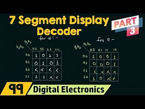 Seven Segment Display Decoder (Part 3) Video Lecture | Crash Course for GATE ECE (English) - Electronics and Communication Engineering (ECE)