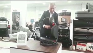 Our Viaggio 2-3 Flex car seat grows with your child. Suitable from four to 12 years of age, you can adapt the seat height and width to keep little ones comfortable and safe. But that's not this clever car seat's only trick - you can also fold it down to an easy to carry and store size. | Peg Perego | Facebook