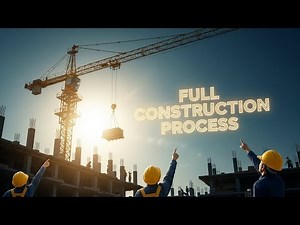 How a Building Is Made Step by Step | Full Construction Workflow Video