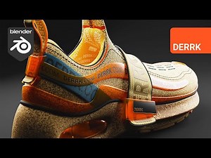 Texturing a Shoe in Blender