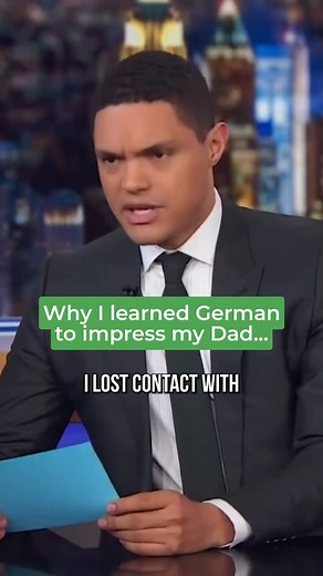 I lost contact with my dad for like 10 years and when I met him again, I wanted to impress him by speaking German 😂😂 But didn't go to plan 🤦🤦 | Trevor Noah