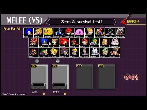 super smash flash 1: how to unlock all characters