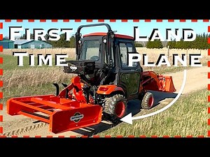 First Time Using a Land Plane – Total Driveway Transformation!