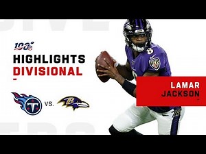 Lamar Breaks Playoff Record w/ 300+ Pass & 100+ Rush Yds | NFL 2019 Highlights