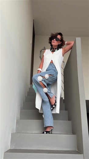 Outfit con jeans para este domingo