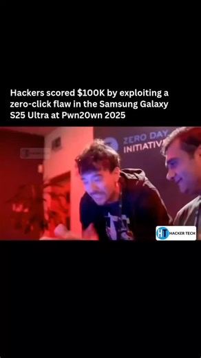 Cyber Netx on Instagram: "Hackers cracked the Samsung Galaxy S25 Ultra in under a minute at the Pwn20wn 2025 hacking contest , showcasing just how fast top security experts can uncover hidden flaws 🔥💻 #cybersecurity #hackingnews #samsunggalaxy #techupdate #pwn20wn"