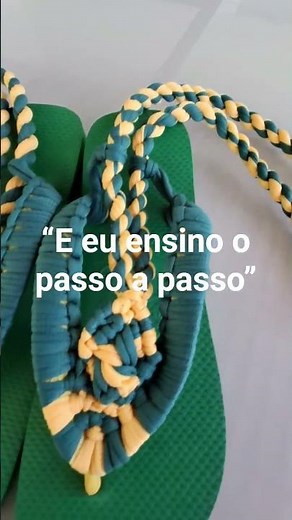 Sandália em macramê fácil de fazer 😍