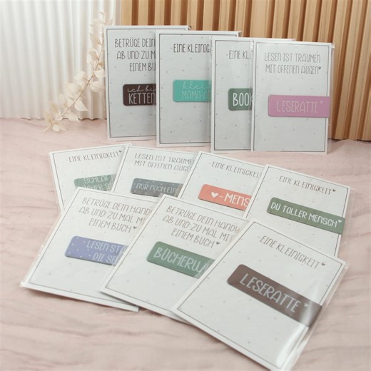 Magnet Lesezeichen mit Text, Geschenk für Buchliebhaber, niedliche Kleinigkeit, Bücherfreunde, - Etsy.de
