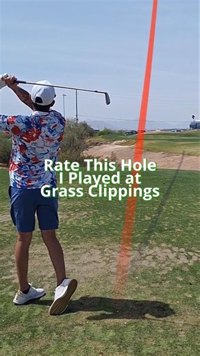 How Would YOU Rate This Hole at Grass Clippings Golf Course? #golfcommunity #golfshot #golfswing