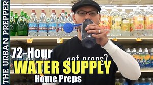 72-hour water supply guide for home preps by TheUrbanPrepper