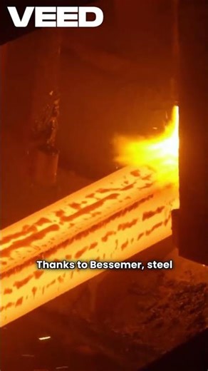 Bessemer s Steel Revolution Explained #inventions #revolution #HenryBessemer #EducationalShorts