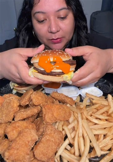 Probando Mac Donald😋👌 #comiendo #mukbang | eating food