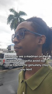 Avoiding Eye Contact with a Distraught Driver