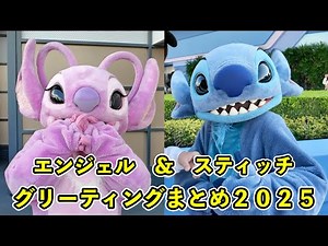 【スクリーンデビュー記念】『リロ＆スティッチ』スティッチ＆エンジェルとのグリーティングまとめ２０２５！【ディズニー】