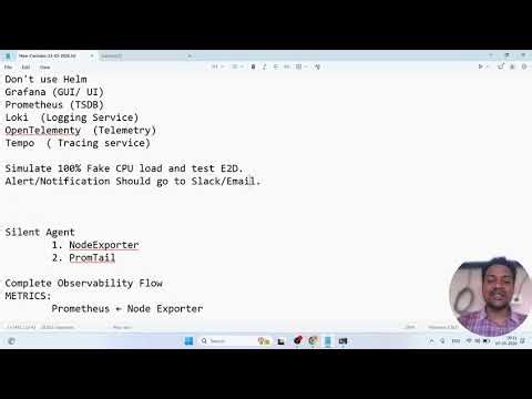 Lecture 43 - Setup a complete monitoring & observability tool using Grafana Stack using yaml in k3d