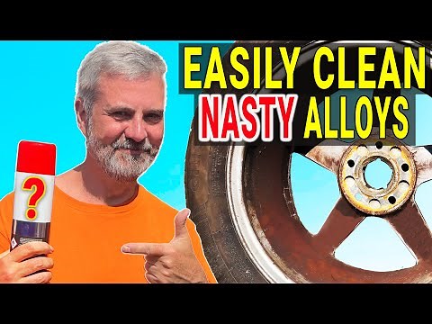 How To EASILY Remove Baked On Brake Dust, Wheel Weight Adhesive and Tar From Your DIRTY ALLOY WHEELS