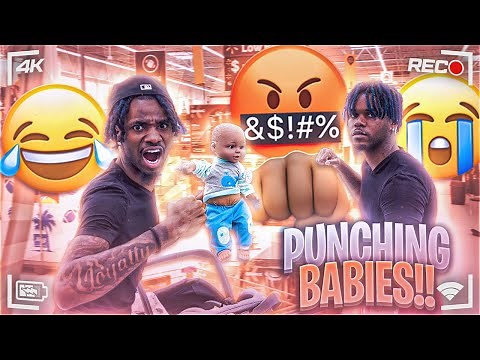 PUNCHING BABIES IN PUBLIC PRANK PT.2