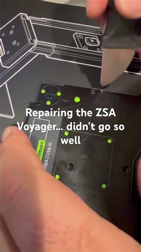 Attempting to repair my ZSA voyager’s broken TRRS connector resulted in a broken contact on the PCB!